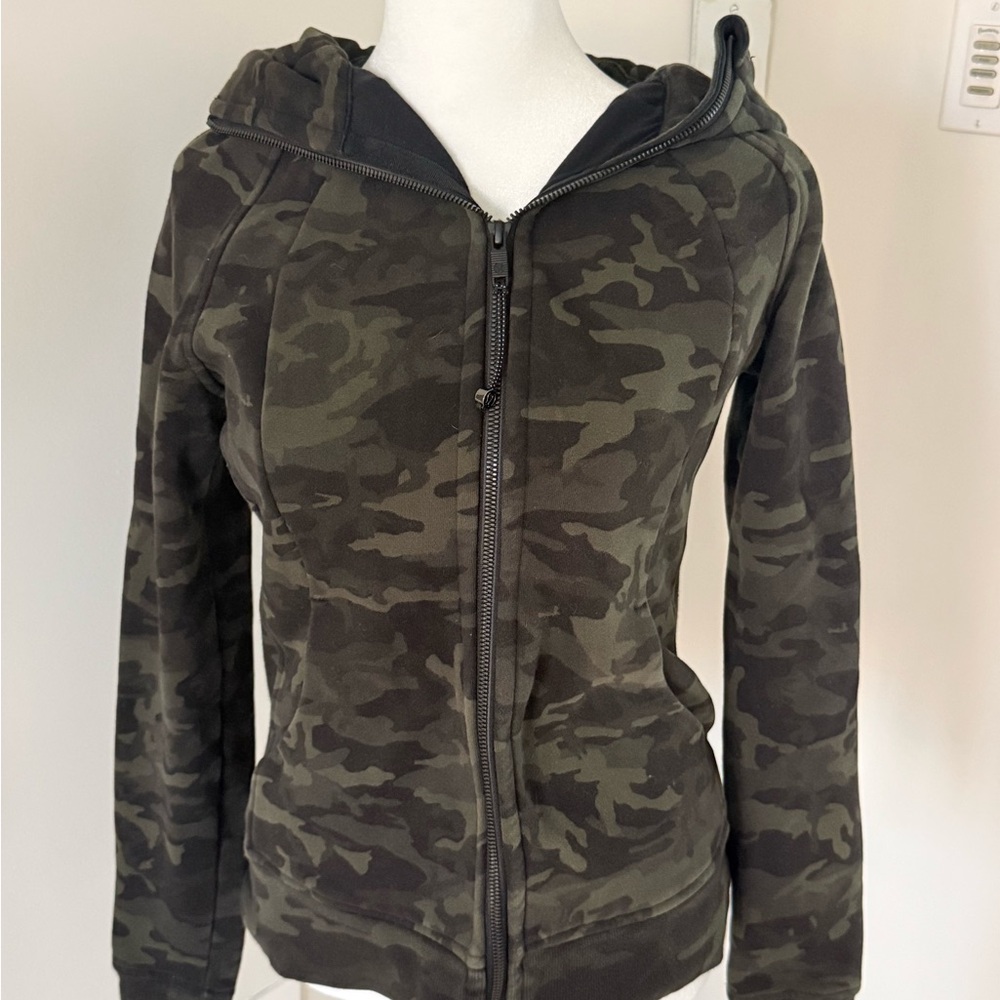 lululemon athletica Green Camo Utility Jacket
